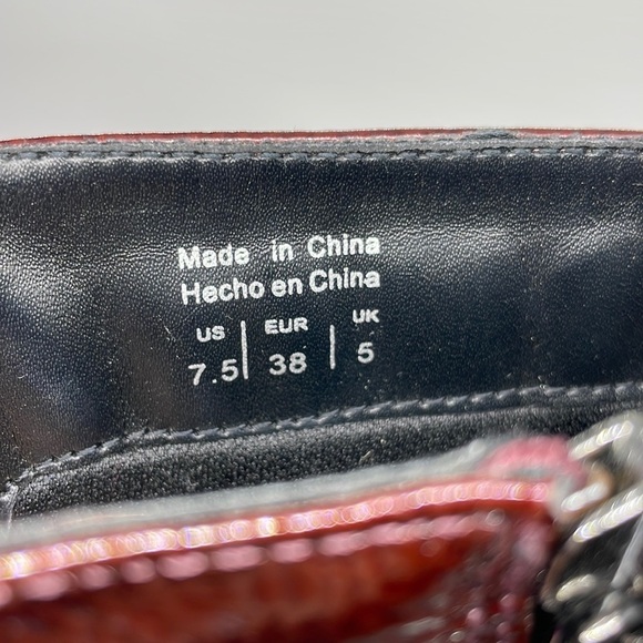 Call it Spring lace up platform boots 7.5 - Picture 5 of 8